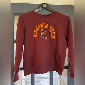 Virginia Tech Hokies Champion Sweatshirt Size Large